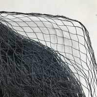 Maagdelijk HDPE zwart anti-vogelnet, UV-gestabiliseerd vogelnet voor wijngaard, kersenboomgaard en fruitbomenbescherming