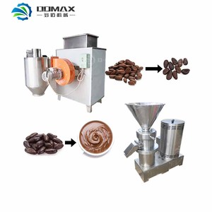Meistverkaufte Kakaobohnen-Verarbeitungslinie Getrocknetes Kakaopulver Öl- und Butterherstellungsmaschine - Product Image 4