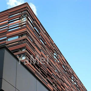 Façade en panneaux de terre cuite de style moderne, mur-rideau en aluminium pour villa, hôtel, hôpital - Écologique, personnalisable, <span class=keywords><strong>couleur</strong></span> sur mesure - Product Image 3