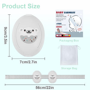 352 यूरोपीयन प्रमाणन शिशु शिशु-विरोधी कान रक्षक सोते सुरक्षा सुनवाई सुरक्षा - Product Image 5