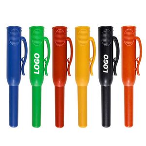 2.8mm Deep <b>Hole</b> <b>Marker</b> Pen Cap DIY Woodworking Scriber Protective Sleeve for Promotional Gifts - Product Image 1