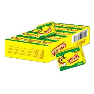 Halal Qwok 10 gam/cái Cá Hương Vị Gia Vị <span class=keywords><strong>Cube</strong></span> Bouillon <span class=keywords><strong>Cube</strong></span> Tươi Phong Cách Cho Súp Nấu Ăn Hải Sản Gia Vị - Product Image 4