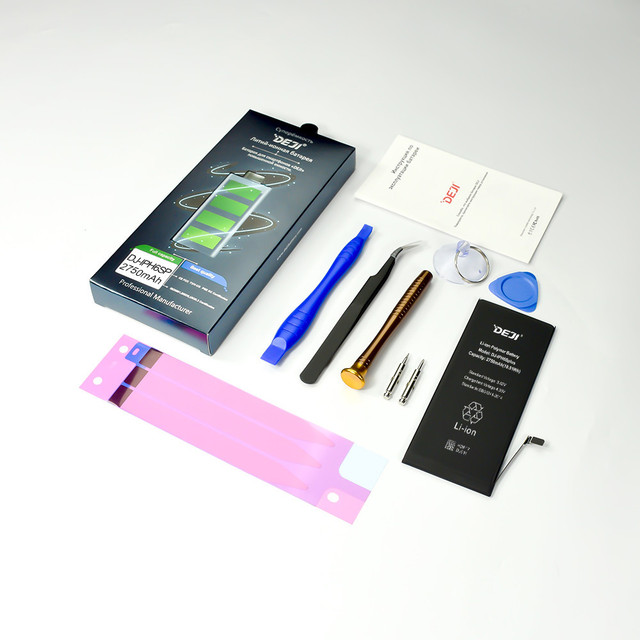 DEJI OEM Digital Lithium Rechargeable Cellphone Battery New Condition for iPhone 6s Plus in Stock