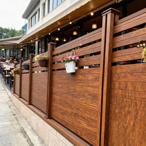 Eenvoudig Te Monteren Tuin Waterdicht Brandwerend Hout Kunststof Composiet <span class=keywords><strong>Wpc</strong></span> Hek Paneelplaten Poort Privacy <span class=keywords><strong>Wpc</strong></span> Hek Paneel Buiten - Product Image 6