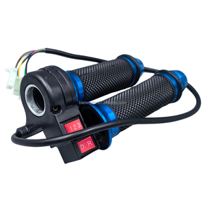 Acelerador de Pulgar Universal para Bicicleta Eléctrica con Interruptor de 3 Velocidades, Empuñadura de Acelerador para Bicicleta Eléctrica y Motocicleta Eléctrica - Product Image 2