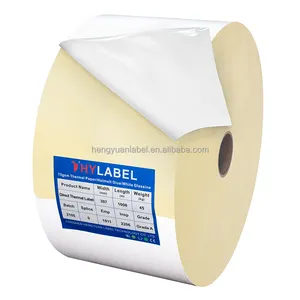 80 GSM Self Adhesive Paper Semi Gloss Coated Art Label Stickers Jumbo Label Stock For Offset Printing