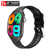 Reloj Inteligente H7 2.01 con Pantalla Curva IPS, Múltiples Esferas, Resistente al Agua, Monitor de Sueño, Reloj Deportivo Inteligente con Correa Moderna