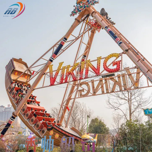 Attrazione da Luna Park: Nave Pirata Elettrica a Dondolo, Emozionante Barca Vichinga, Attrezzature per Parchi Divertimento all'Aperto in Vendita - Product Image 1