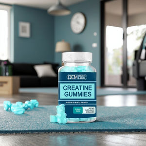 Kreatin Monohidrat 60 Jelibon Spor Beslenmesi Fitness Özel Etiketli Yaban Mersinli Güç Takviyesi Kas Geliştirme ve İyileşme İçin - Product Image 6