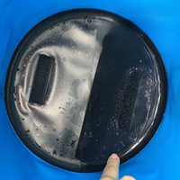 Seau à eau pliable de 20 L, conteneur d'eau portable pour le camping, la randonnée, la pêche, le lavage et les voyages