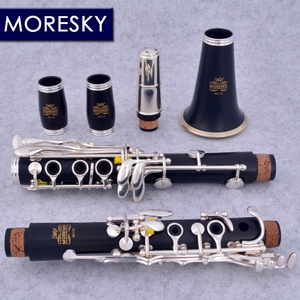 Clarinete MORESKY Bb de 18 llaves, plateado, de ébano/grenadilla, Sib Clarinete M112 - Product Image 2