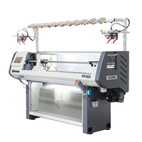 Machine à tricoter informatisée entièrement automatisée à grande vitesse avec 6 alimentateurs de fil de qualité industrielle pour la production de pulls à grande échelle