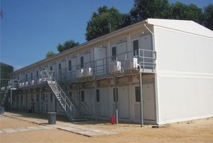 Acero ligero bajo costo casa prefabricada Casa del envase para <span class=keywords><strong>el</strong></span> campamento para oficina - Product Image 5