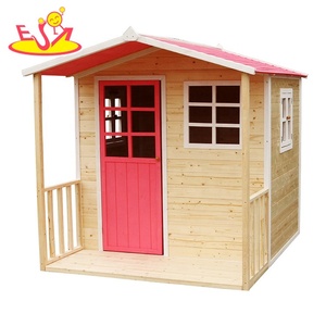 2021 Hot Sale Kinder Holzhaus Spielzeug im Freien für Kindergarten spielen W01D088A - Product Image 3