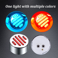 Nouvelle lumière de marquage LED ronde étanche IP67 de 2 pouces en PC pour voiture, remorque, camion, DC12V, garantie 1 an