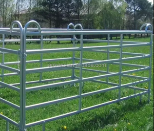 Panneaux de clôture de cour de cheval de ferme d'élevage de bétail de corral rond en métal galvanisé résistant le plus populaire - Product Image 2