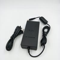 Catu daya pengisi daya adaptor AC hitam colokan UE AS untuk Sony PlayStation 2 untuk PS2 70000 Output DC 8.5V adaptor