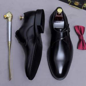 Ropa Casual Transpirable de Alta Calidad con Acabado de Cuero para Hombre, Combinada con Zapatos Casuales de Negocios de Cuero - Product Image 2