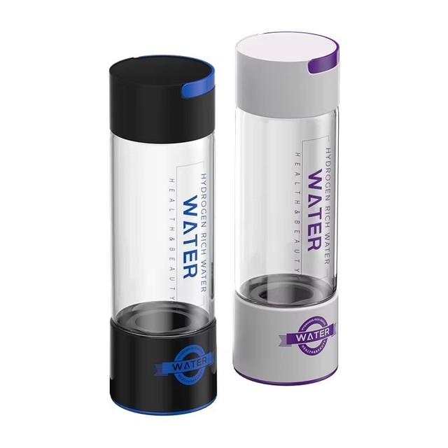 2025 New Portable USB Hydrogen-Rich Water Bottle for Car & RV Outdoor Fitness Use