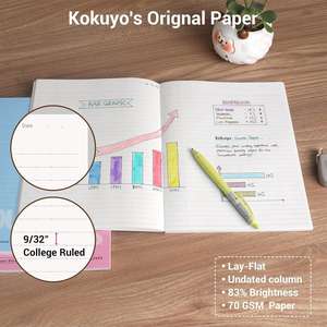 Kompozisyon Defterleri, 3'lü Paket Kampüs Defteri, Üniversite Çizgili, 80 Sayfa, Pembe Mavi Lavanta Okulu - Product Image 4