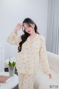 Conjunto de ropa informal de maternidad de tela de lino de seda suave con logotipo personalizado de la mejor opción transpirable y no decolorada de longitud larga - Product Image 5