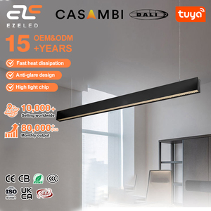 Lumière linéaire LED 40W en aluminium SMD anti-éblouissement, directement de l'usine, pour centre commercial, <span class=keywords><strong>restaurant</strong></span>, projet de magasin de vêtements - Product Image 1