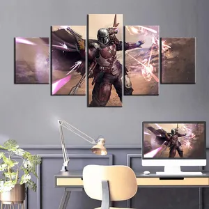 Baby Yoda Poster De Mandalorian Behang Canvas Verven Art Muurstickers Home Decor Kerstcadeaus Slaapkamer Decoratie Muurschilderingen