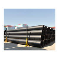 Tuyaux d'eau en polyéthylène haute densité (HDPE) DN800mm, tubes en plastique flexibles SDR11, usage industriel, haute pression, anti-corrosion