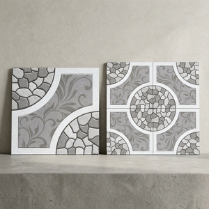 Meilleur prix Porcelaine émaillée antidérapante Carreaux de sol robustes pour l'extérieur 40x40cm 30x30cm 16x16 Céramique Sel et Poivre Design - Product Image 4