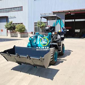 Marca China Mini retroexcavadora 30HP Nueva certificación EPA 4x4 Retroexcavadora Rueda Cargador frontal 420F 420F2 420E 432E 432F Bomba - Product Image 3