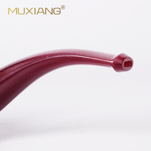 Muxiang Cigarette Mouthpiece 9mm Smoke Channel Curved Tapered Acrylic Filter Reusable Smoking Pipe Accessory - Product Image 3