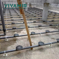 Diffuseur à disque d'air microporeux avec membrane EPDM de 9 10 12 pouces pour utilisation WWTP