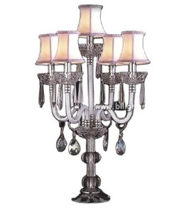 En gros cristal lampes de table en cristal lampe de lecture en verre bougie lampe de bureau hôtel villa décoration de table lumières prix <span class=keywords><strong>moins</strong></span> <span class=keywords><strong>cher</strong></span> - Product Image 1