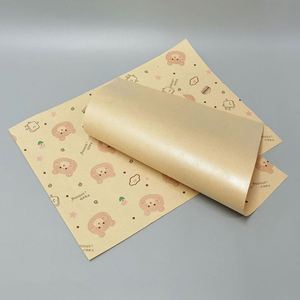 Papier d'emballage isolant en aluminium alvéolé coloré sur mesure, résistant à la graisse, avec logo personnalisé pour l'emballage des plats à emporter des restaurants de restauration rapide - Product Image 4