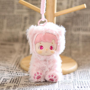 15cm Adorable Silicone Peluche Poupée Porte-clés Peluche Mascotte en Forme de Boule Squishy Sac à Dos Accessoire pour Sacs ou Clés - Product Image 2