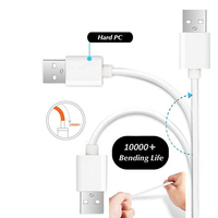 Câble Usb d'usine type-c 1M/2M Nylon tressé V8 câble Micro Usb type-c chargeur de câble de données de charge rapide pour téléphone Android