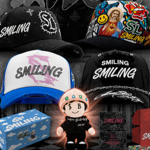 Cappello da Baseball Snapback Personalizzato con Ricamo 'Rude Awakening Jesus Saves Sadboys', Unisex, Nero, con Visiera Curva - Product Image 6