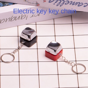 Meilleures ventes : Nouveauté Jouets de farces et d'embrouilles, Boutons de <span class=keywords><strong>choc</strong></span> <span class=keywords><strong>électrique</strong></span> en plastique, Capuchons de touches de clavier à piles intégrées, Créatifs pour le Poisson d'avril - Product Image 2