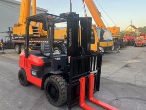Good Working Condition Japan Toyota FDZN30 Used 3 Ton <b>Forklift</b>, Durable Diesel Engine Logistics Handling Machinery - Product Image 1