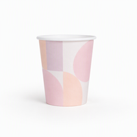 Gobelets jetables colorés biodégradables et écologiques en papier de qualité alimentaire, imperméables, pour bain de bouche et rinçage (APP)