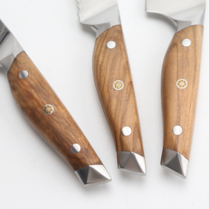 Couteau à désosser professionnel japonais en acier Damas de 6 pouces, couteau à <span class=keywords><strong>jambon</strong></span> et à steak tranchant pour chefs occidentaux - Product Image 2