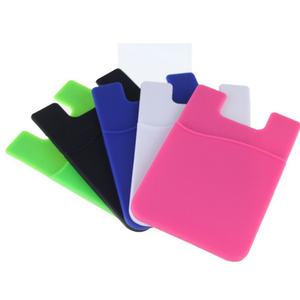 Porte-cartes en silicone adhésif personnalisé - Product Image 3