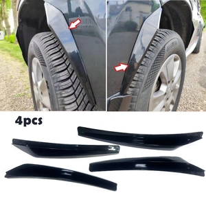 4 Pieces of <b>Car</b> Wheel Hub Wheel Arch Horn Universal Mudguard Splash Proof Decoration Small Wheel Arch - Product Image 3