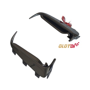 Ailerons de pare-chocs avant ABS, canards, couvercles de feux de brouillard LED, séparateurs pour Honda Civic 11ème génération FL5 Type R 2022-2023 - Product Image 3