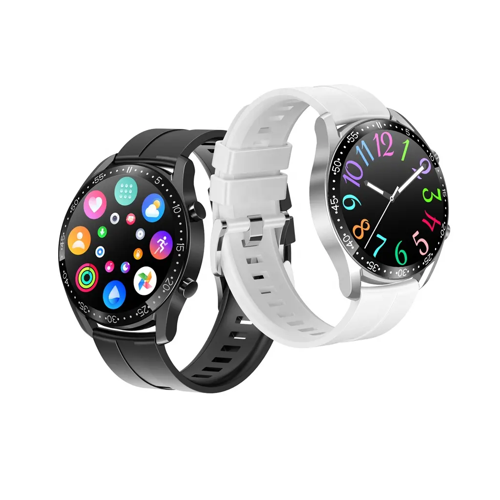2022 High quality CT07 smartwatch waterproof with 1.28 inch fully touch round screen smart watch sport