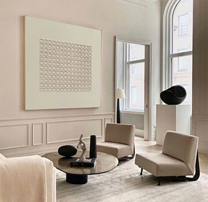 Peinture à l'huile de nature morte grand format, peinte à la main, vente en gros d'usine, art mural minimaliste fait main, texture 3D - Product Image 4