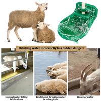 Automatic Durable Sheep Water Drinker Bowl Pig Cattle Drinking Bowl Horse Water Feeder Tool for Poultry