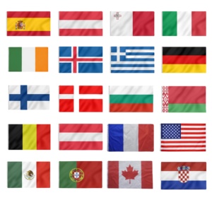 Banderas de Brasil de 3x5 pies con Múltiples Diseños, Banderas de Países del Mundo, Impresas en Serigrafía, de Poliéster Ecológico y Duradero para Deportes - Product Image 3