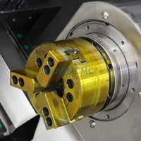 Tour CNC à double broche JD60MS pour mini-connecteurs hydrauliques – Tournage haute performance en une seule opération