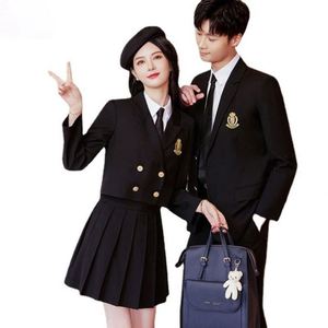 Design Neutral Style Knit Autumn Vogue Shirt High School Student Customize Wholesale Sportswear Button OEM Customization - Product Image 1